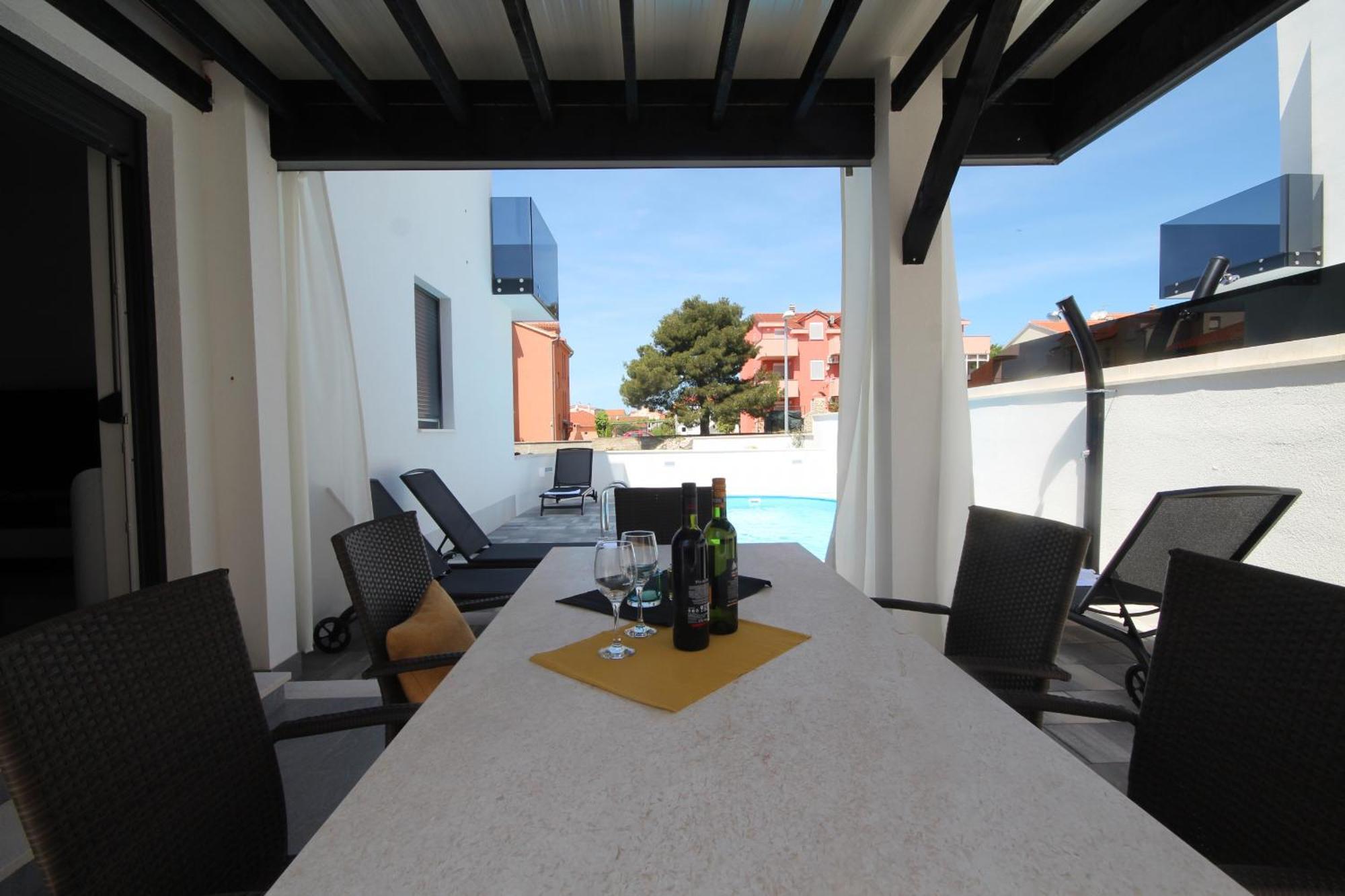 Villa Essenza Vita In Vodice Only 650 Meters From The Beach 外观 照片