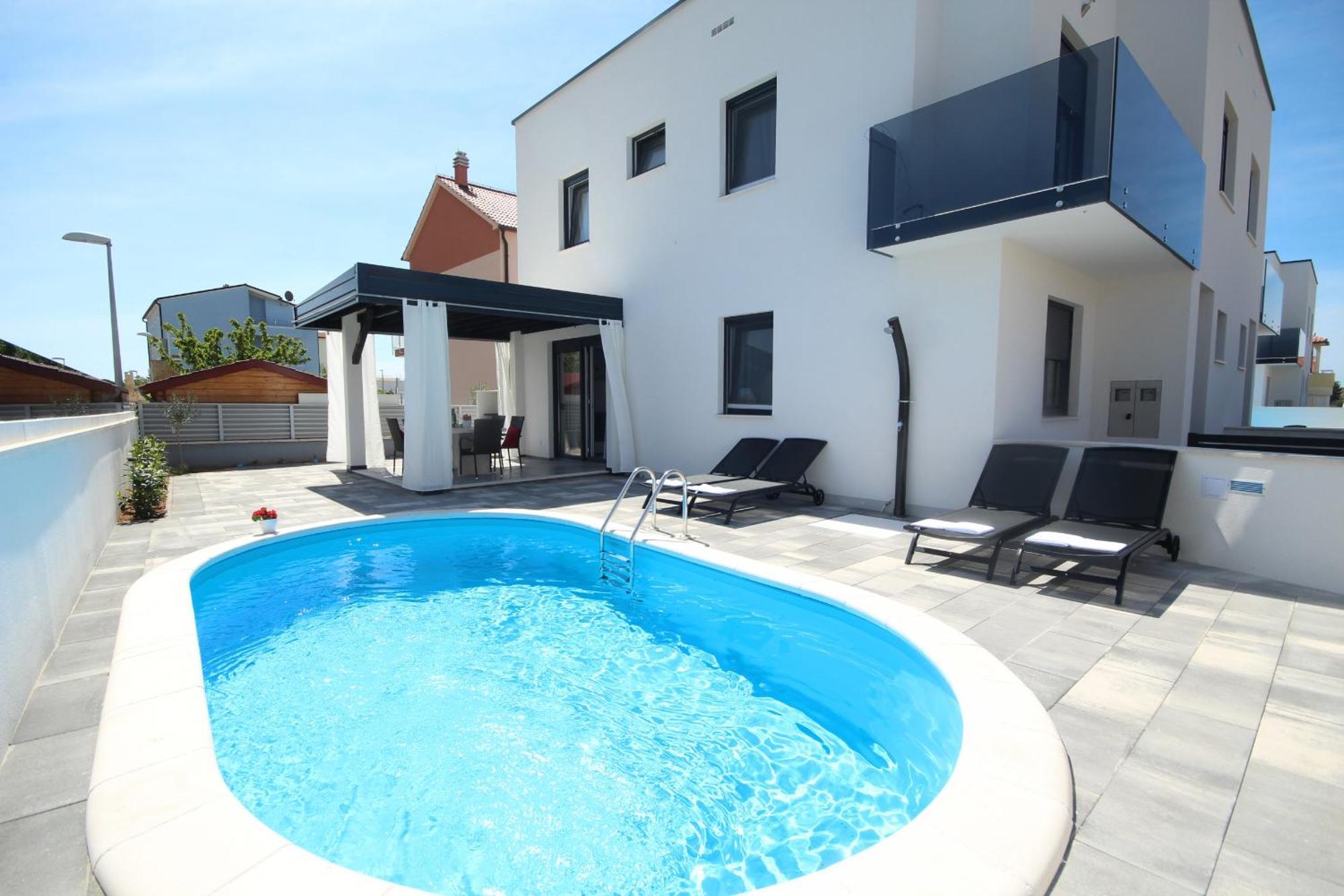 Villa Essenza Vita In Vodice Only 650 Meters From The Beach 外观 照片
