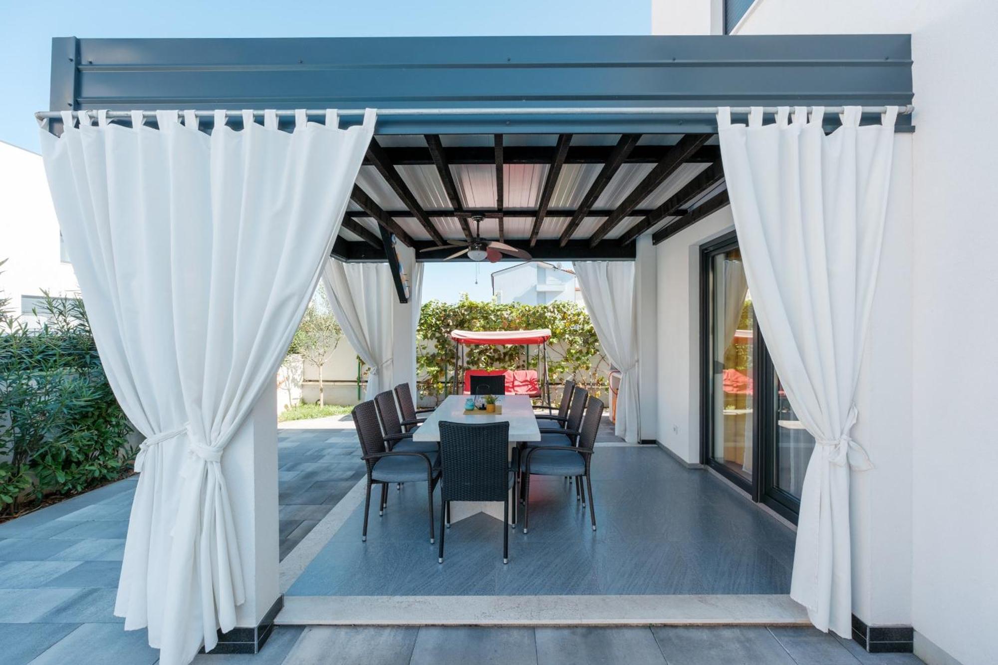 Villa Essenza Vita In Vodice Only 650 Meters From The Beach 外观 照片